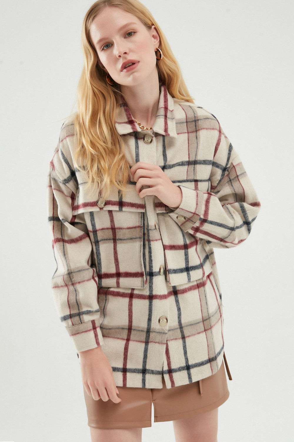 Big Pocket Shirt Stone