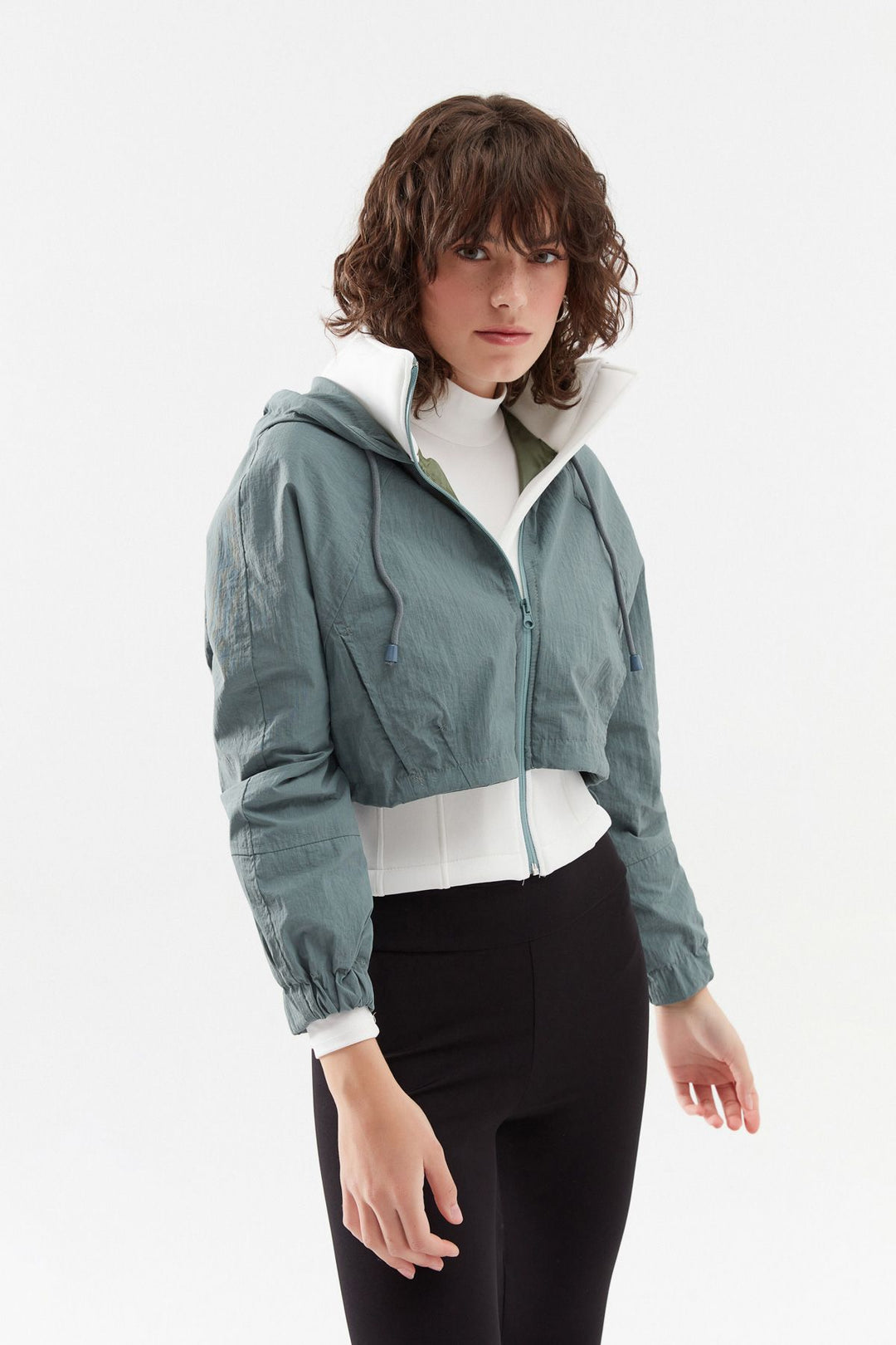 Garnish Seasonal Jacket Dark Mint