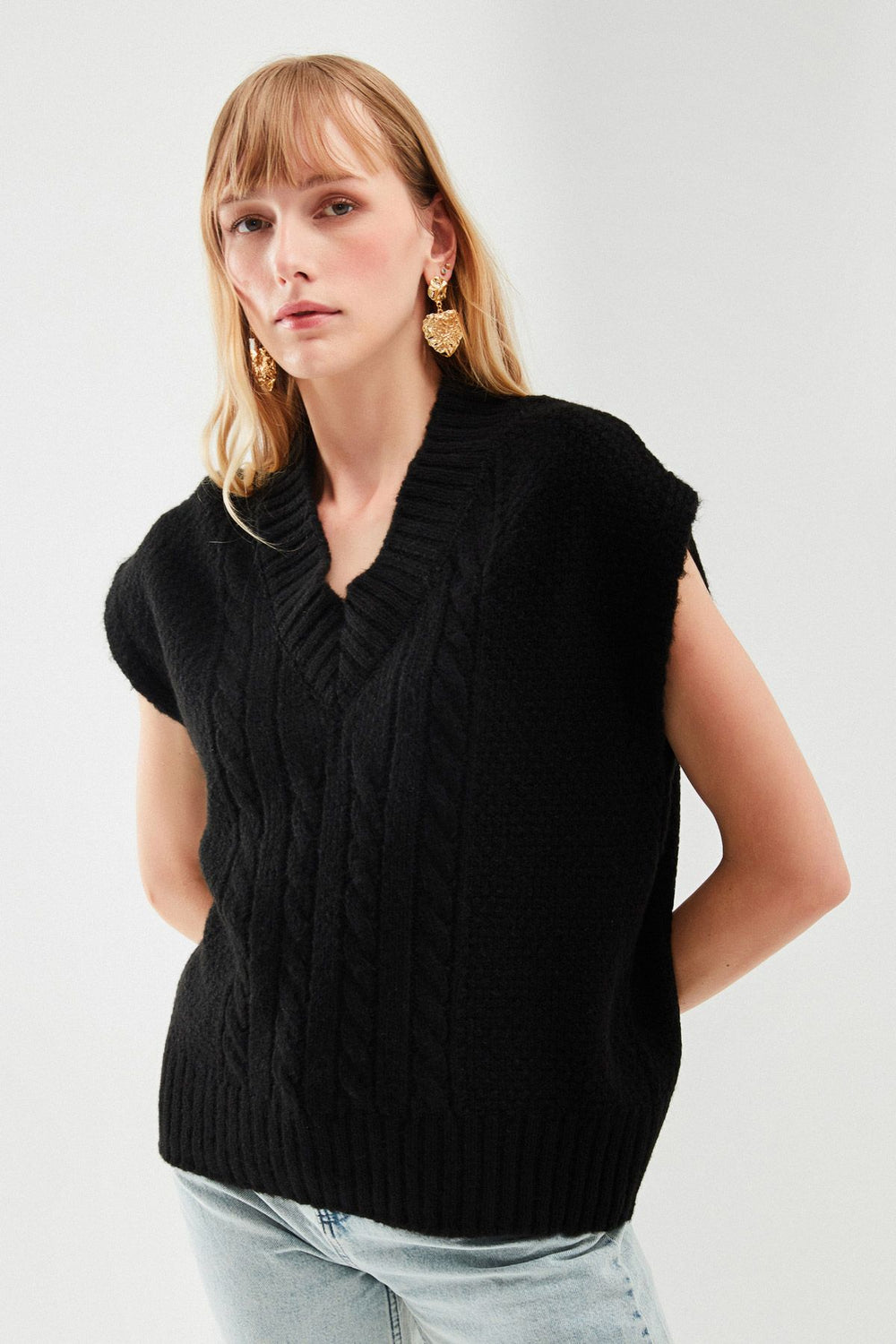 Sweater Pullover Black