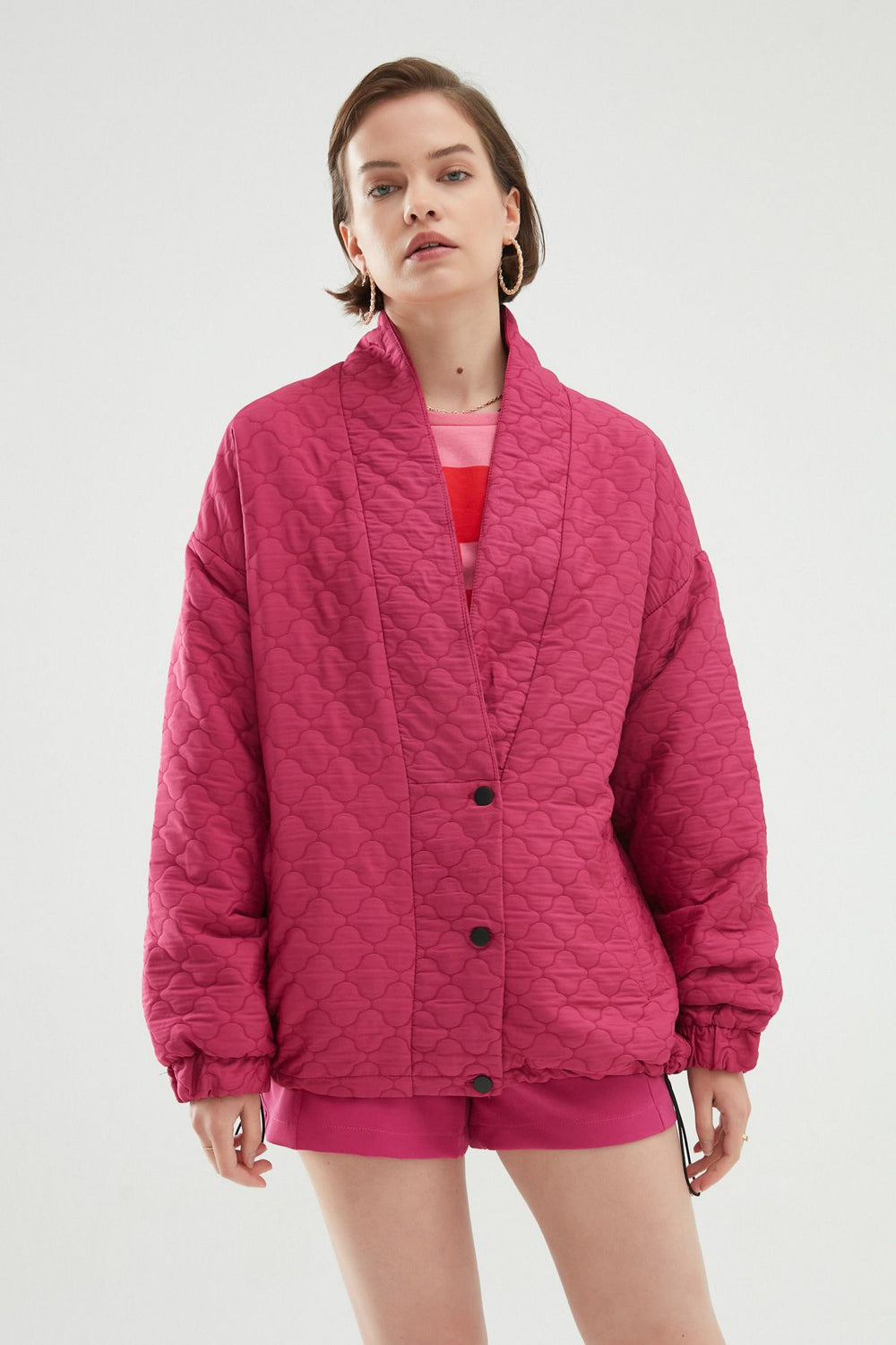 Quilted Jacket Orchid