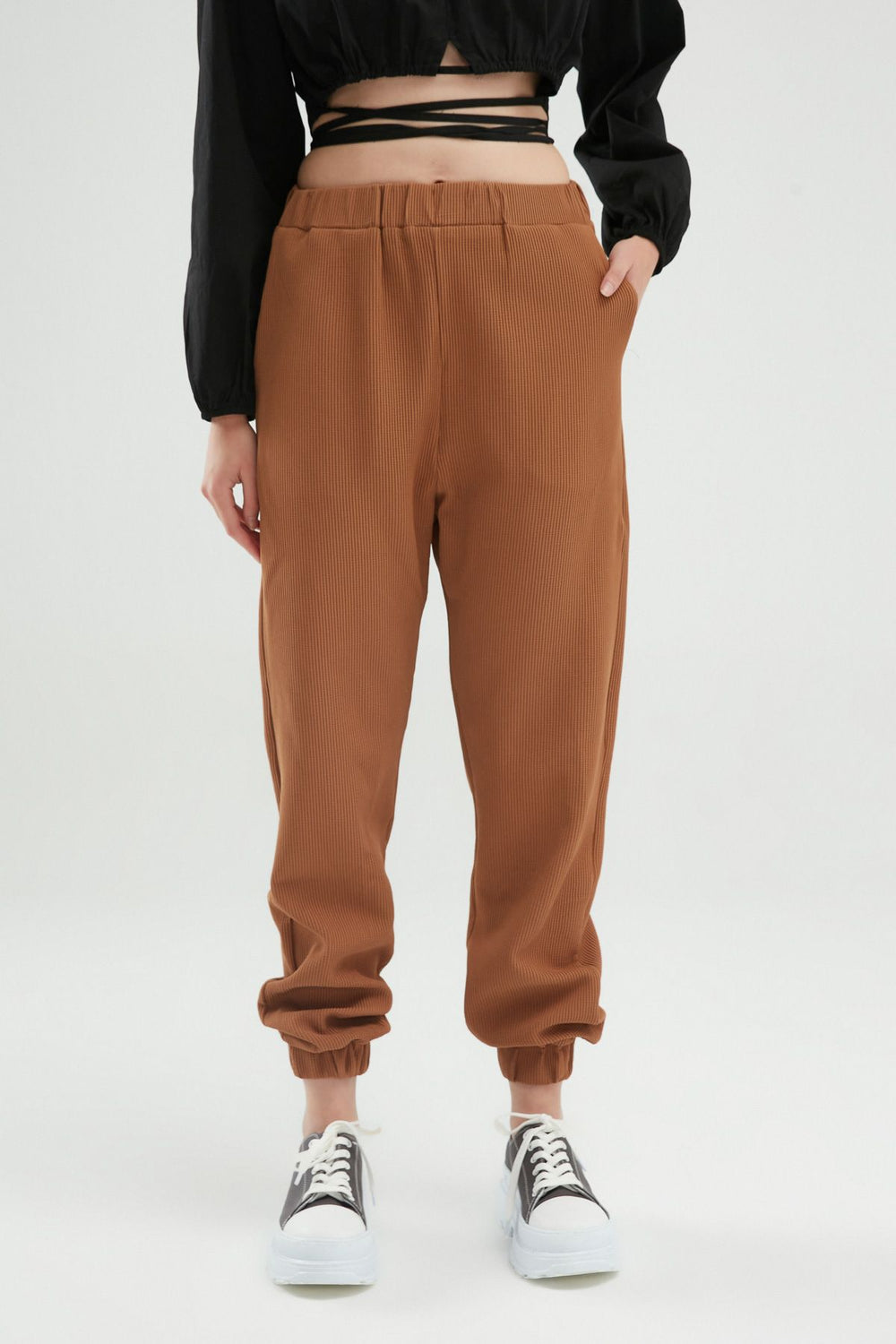 Roving Jogger Pants Brown