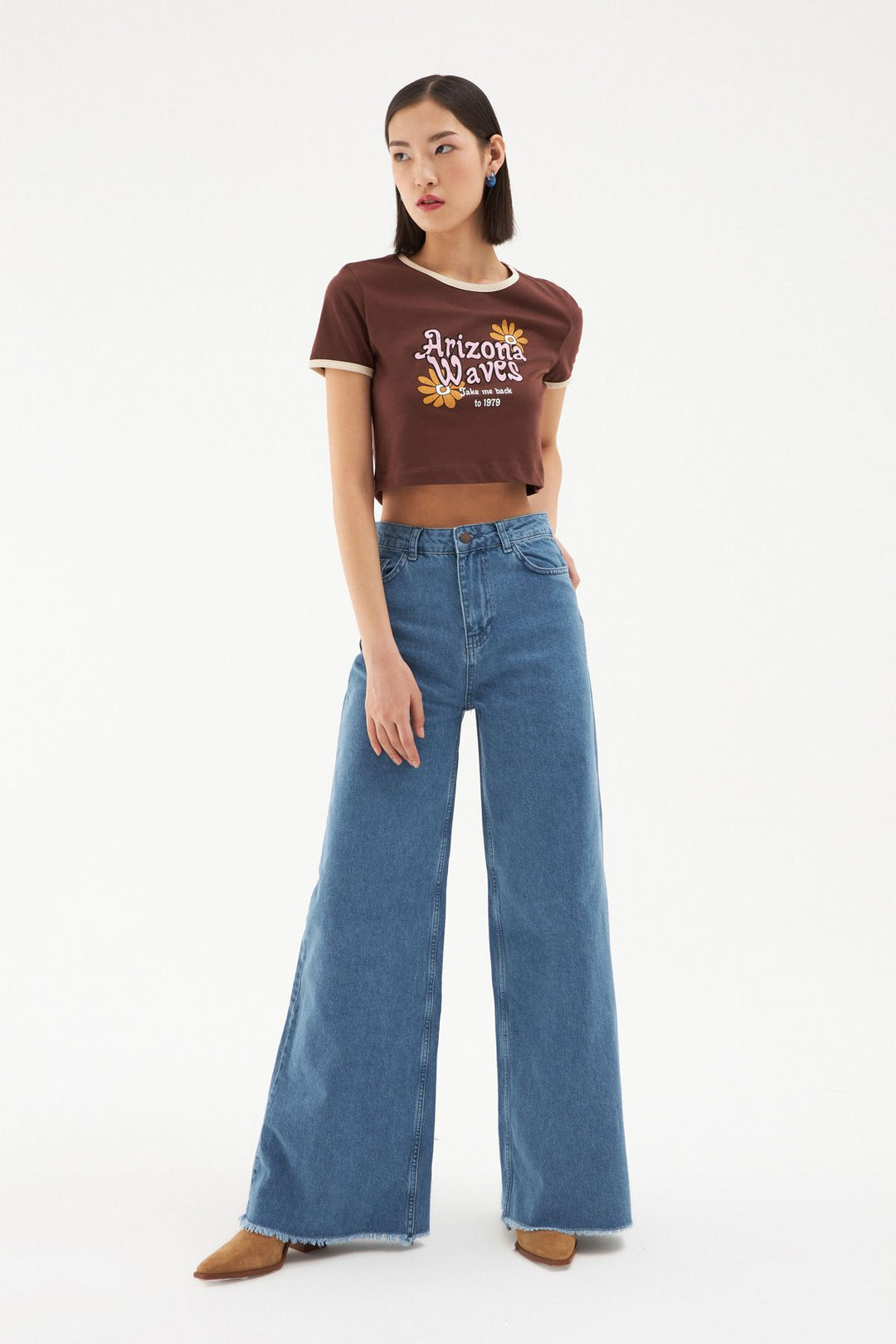 Wide Leg Jeans Blue