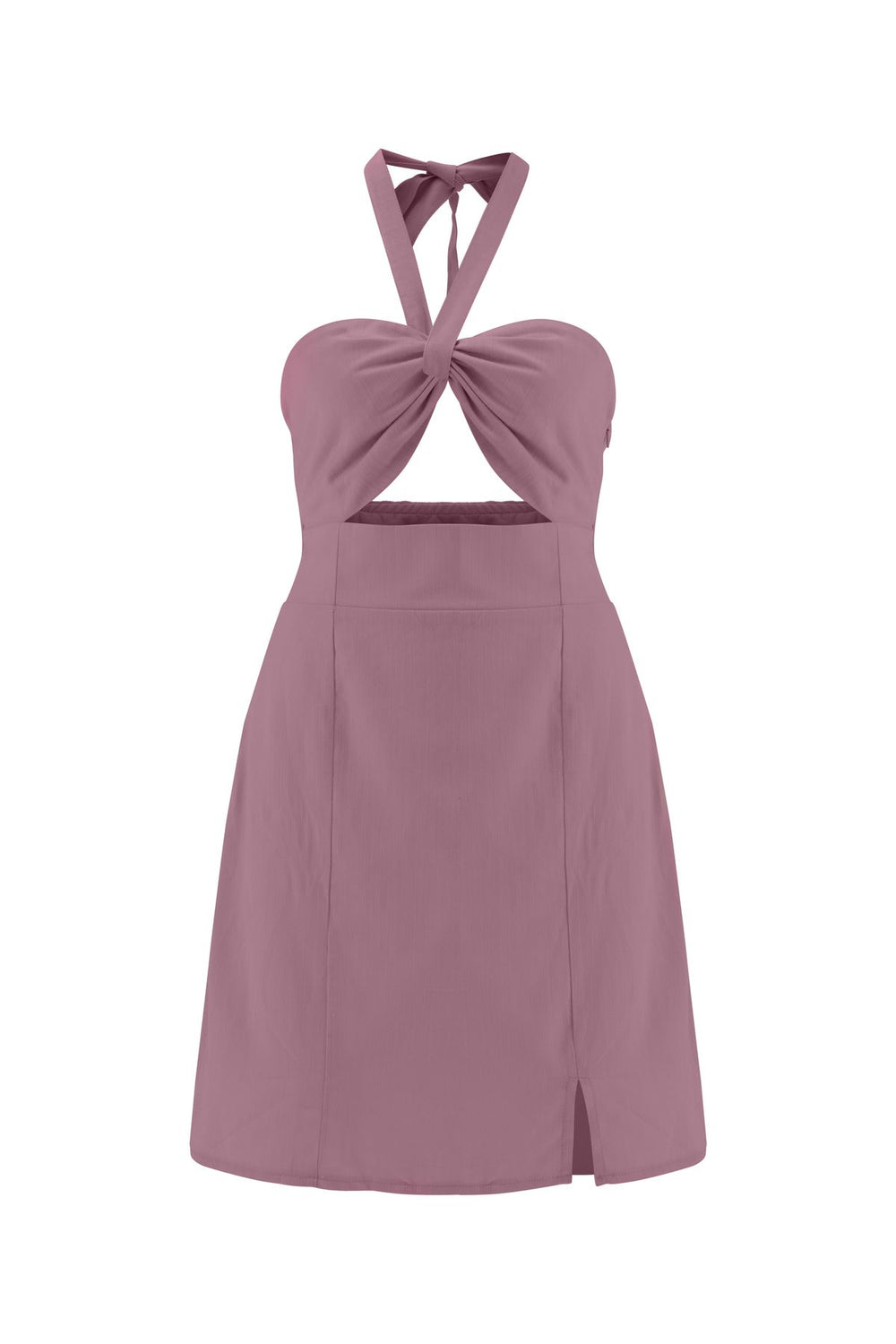 Halterneck Dress Lilac