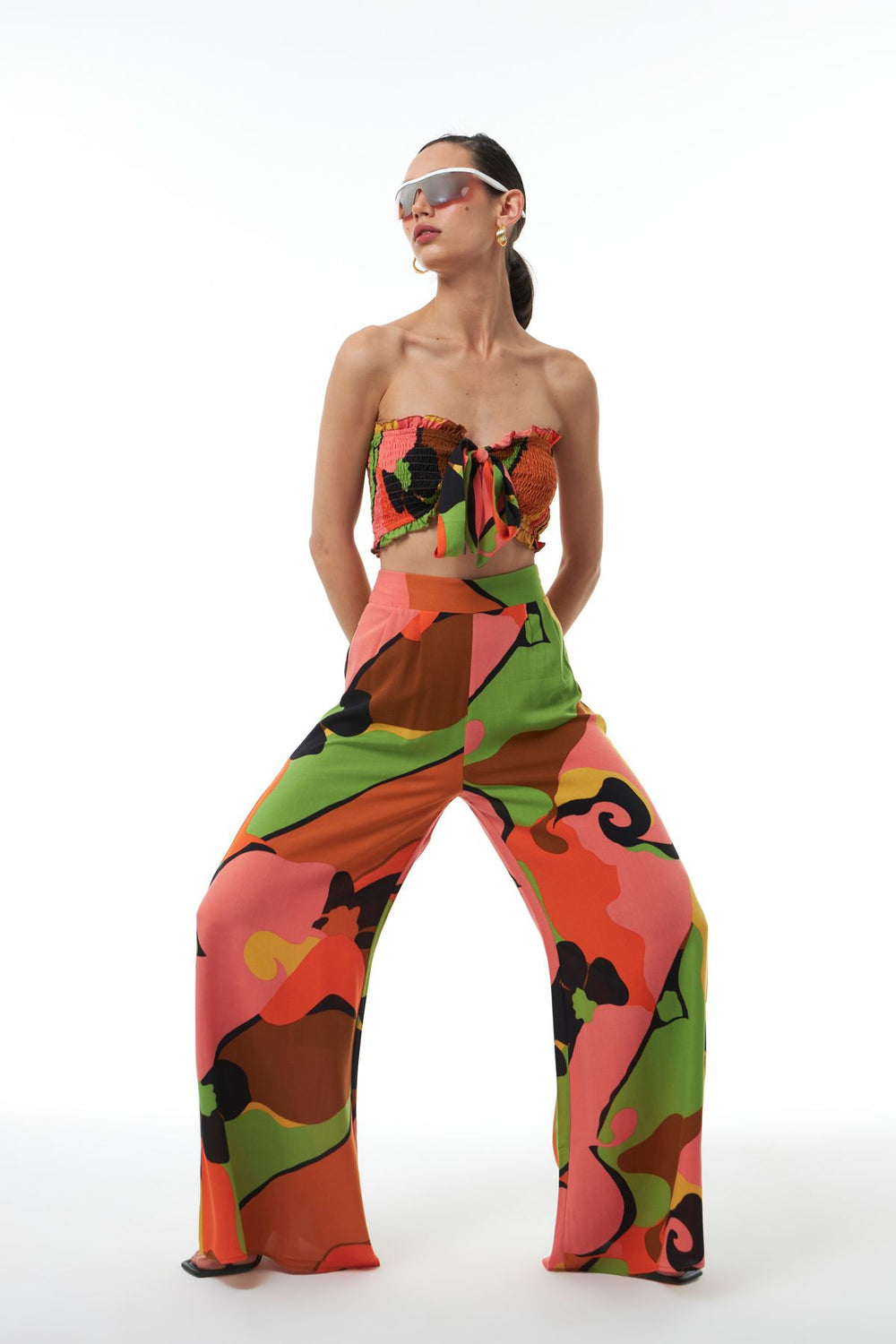 Bound Gippie Bustier Orange