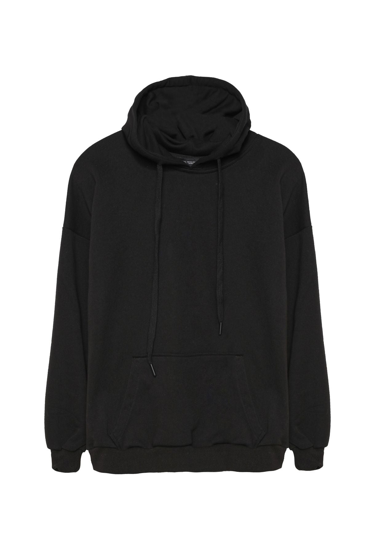 Oversize Hoodie Sweatshirt Black