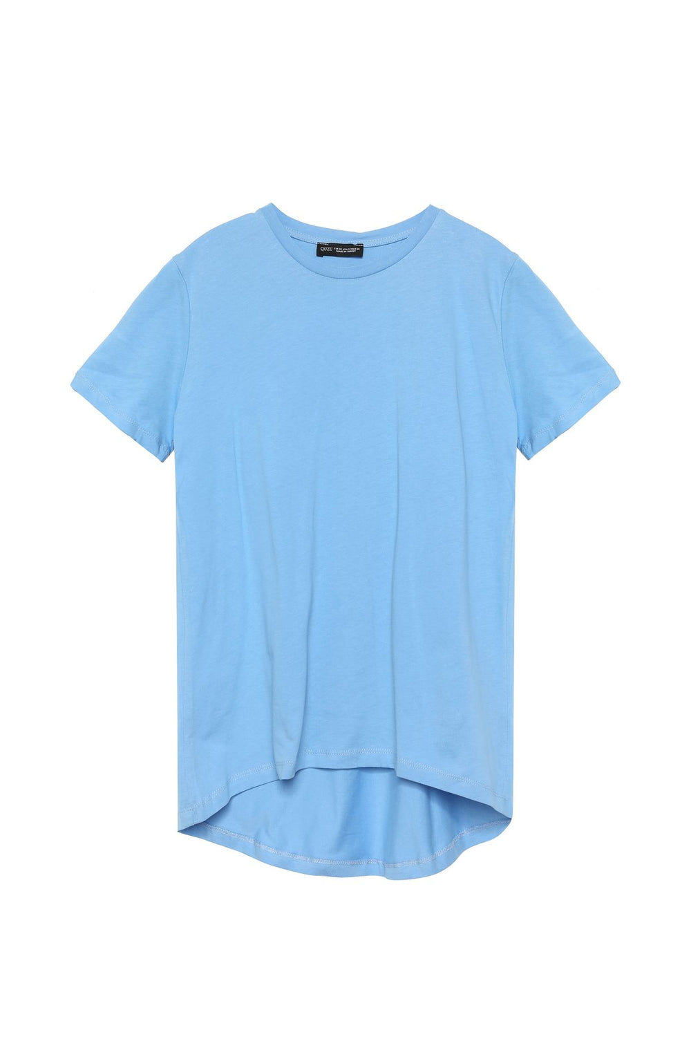 Short Sleeve Basic T-Shirt Blue