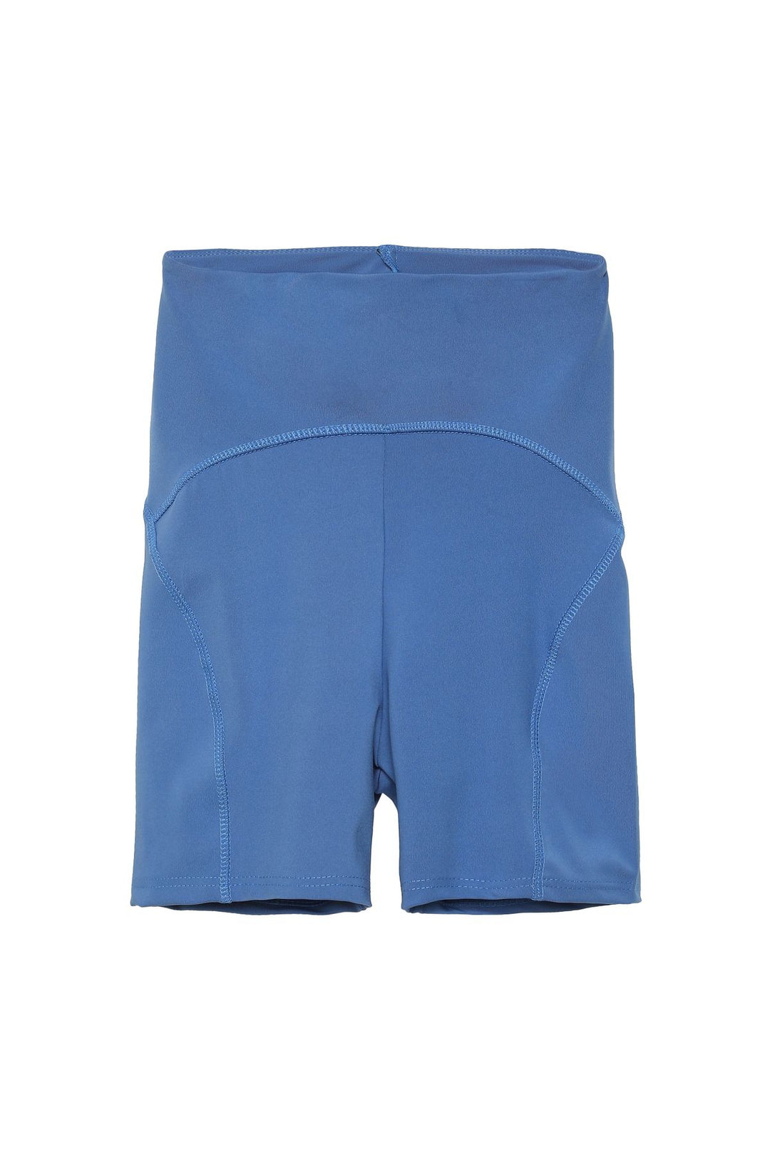 Gathering Biker Leggings Indigo