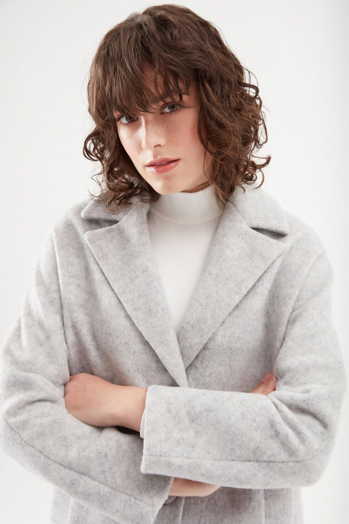 Cachet Coat Light Gray