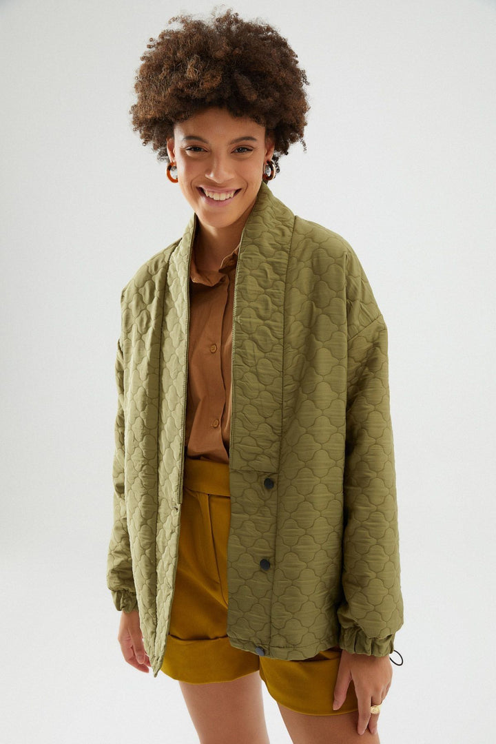 Quilted Jacket Khaki