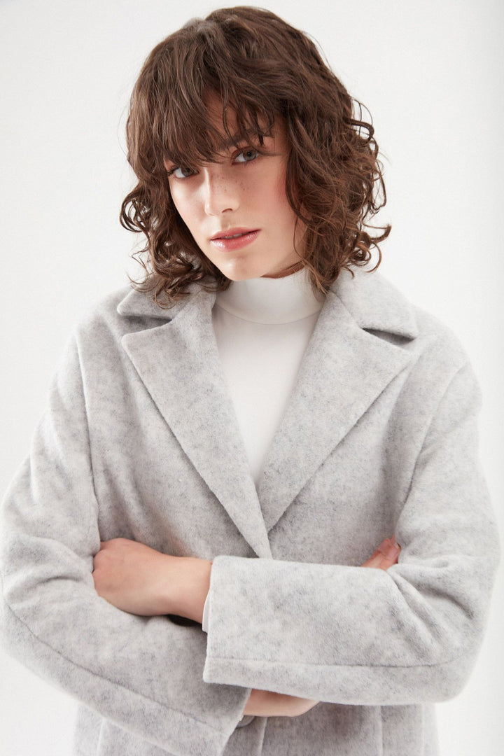 Cachet Coat Light Gray