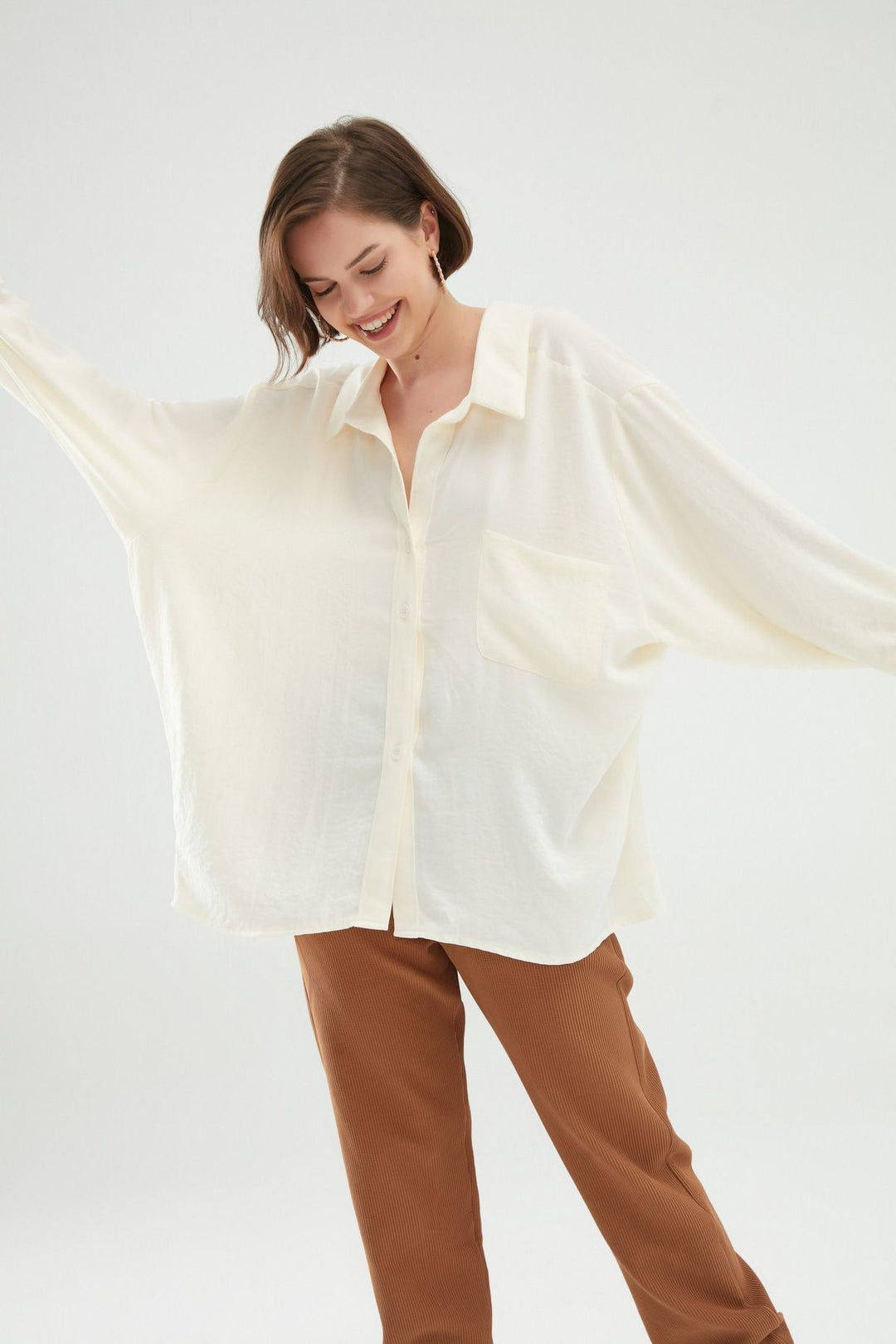Oversize Shirt White