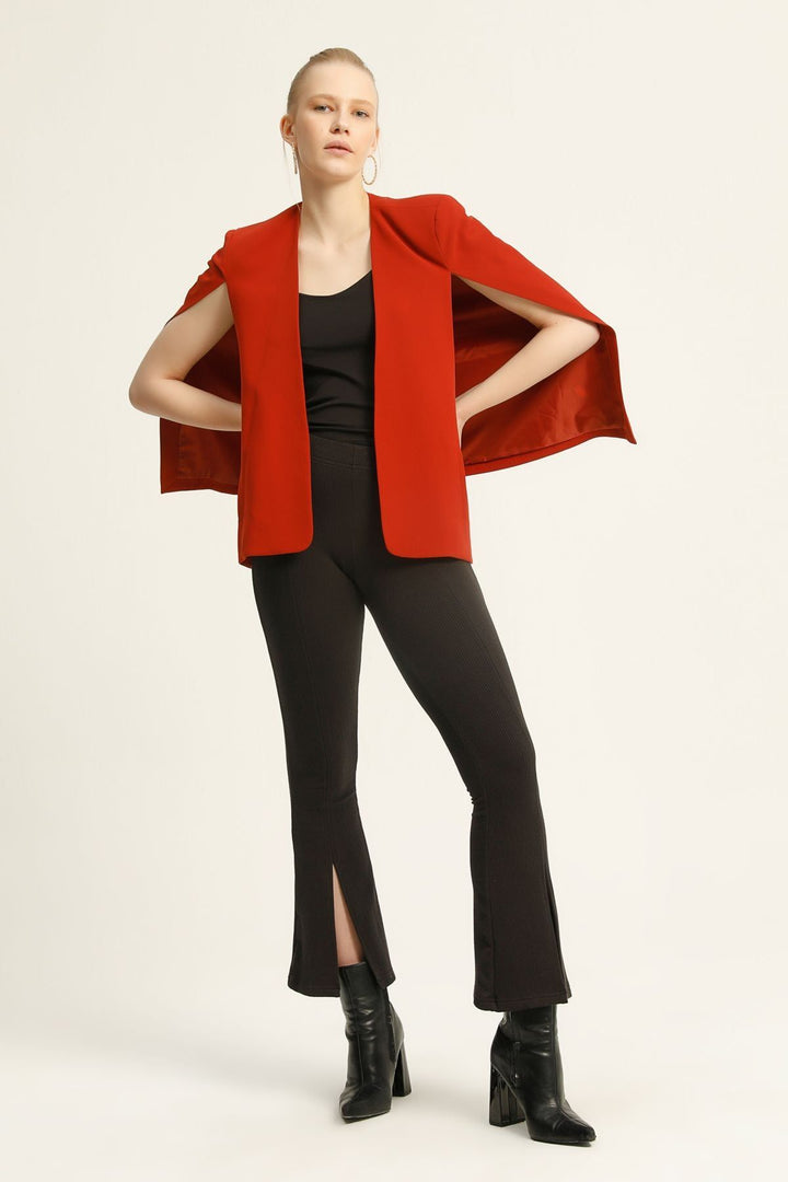 Cloak Sleeve Blazer Jacket Tile