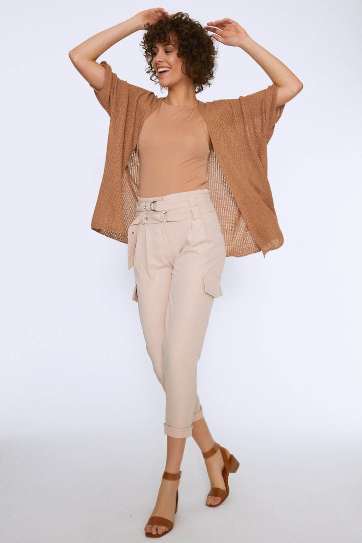 Shabby Knitwear Cardigan Camel