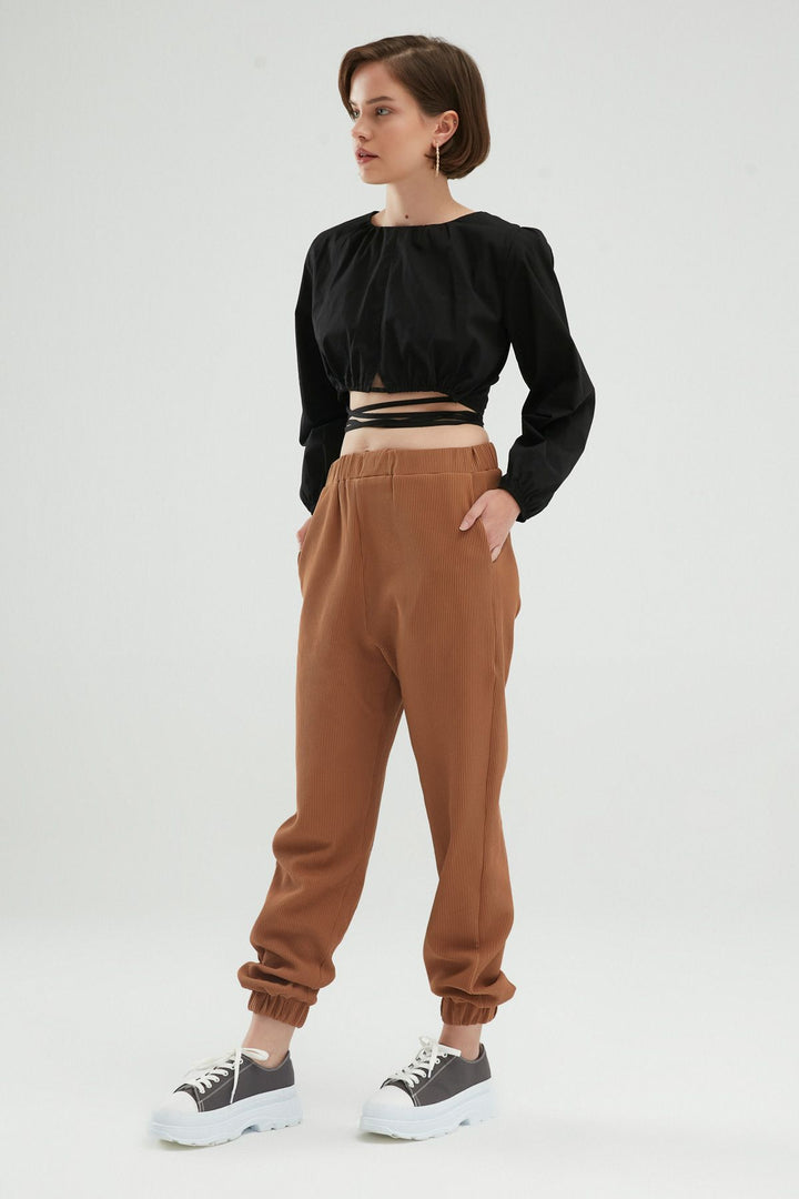 Roving Jogger Pants Brown