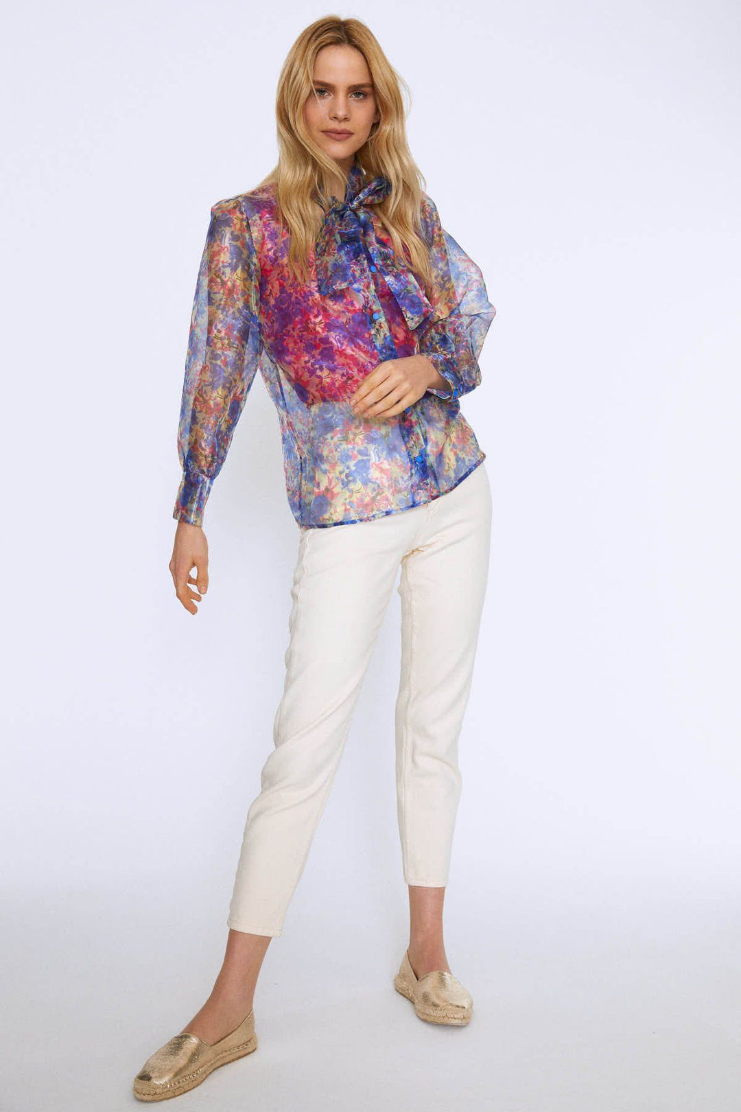 Halterneck Shirt Sax