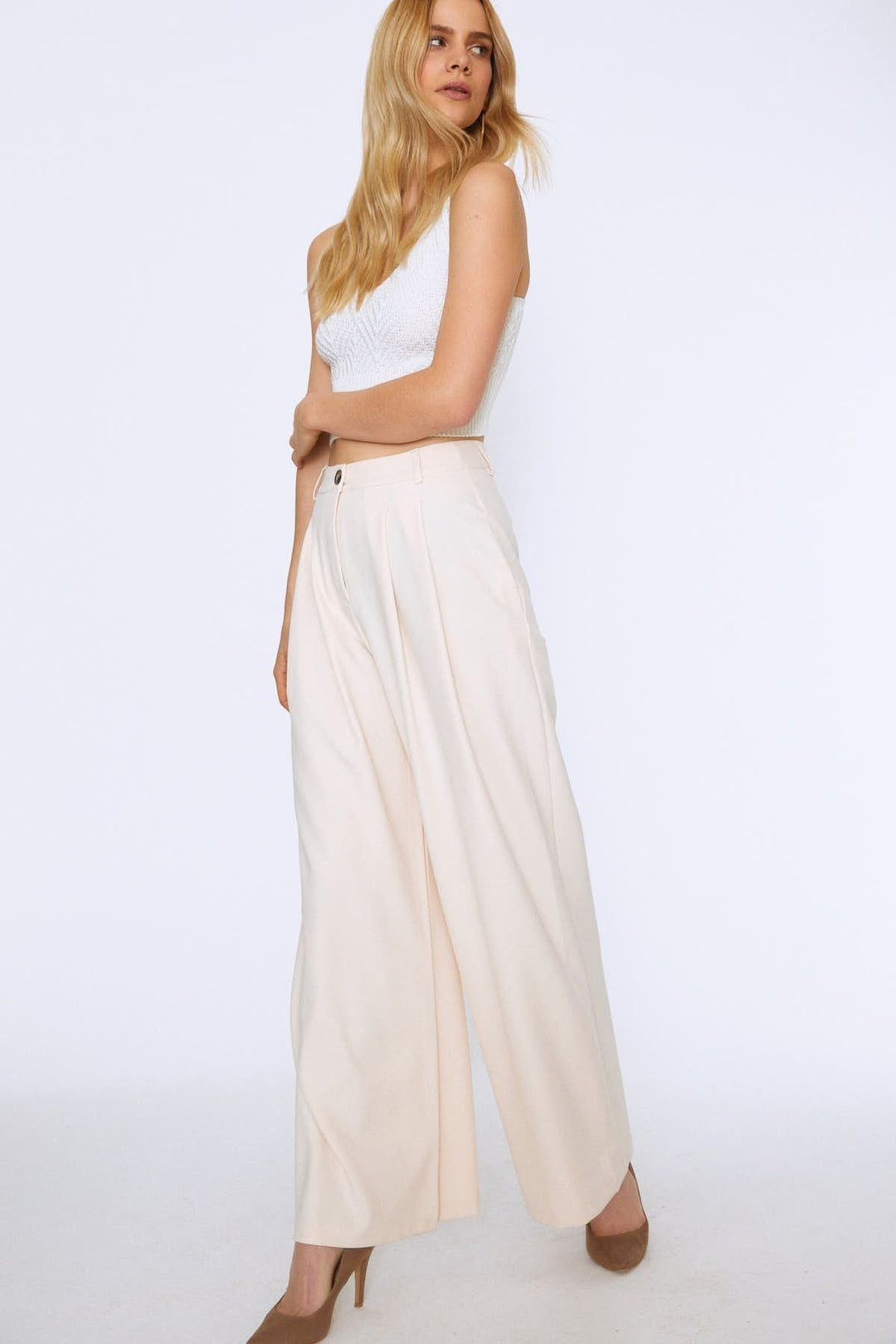 Cepli Palazzo Pantolon Kemik