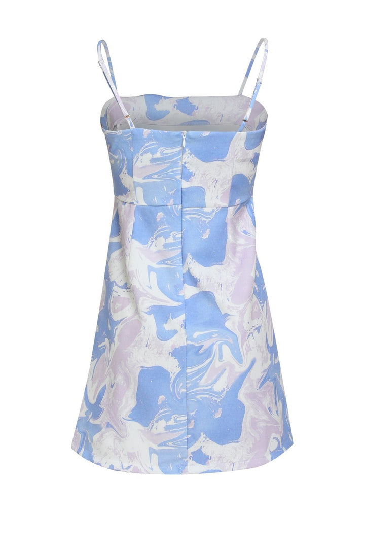 Strap Mini Dress Lilac