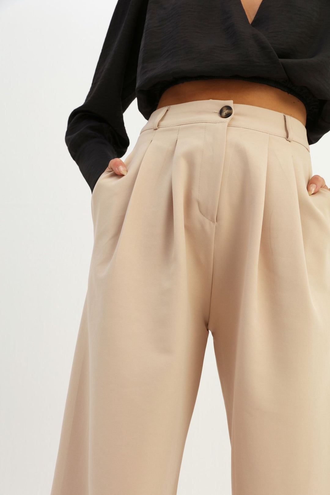 Cepli Palazzo Pantolon Bej