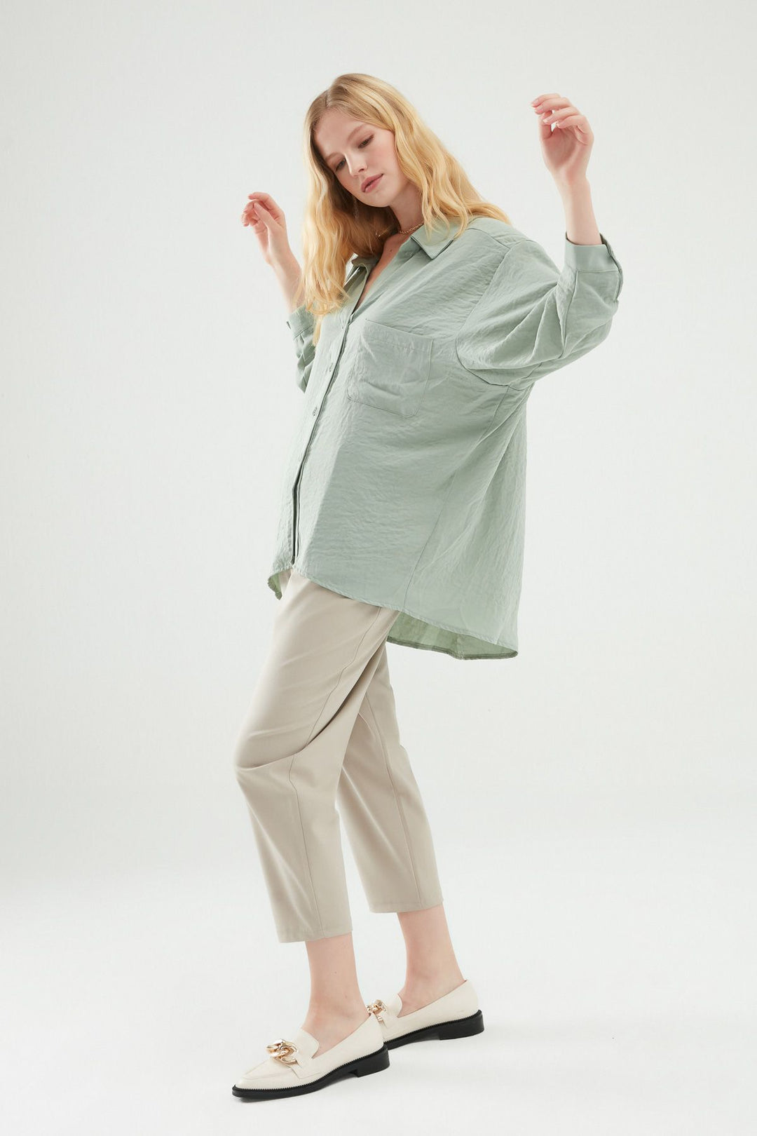 Oversize Shirt Mint