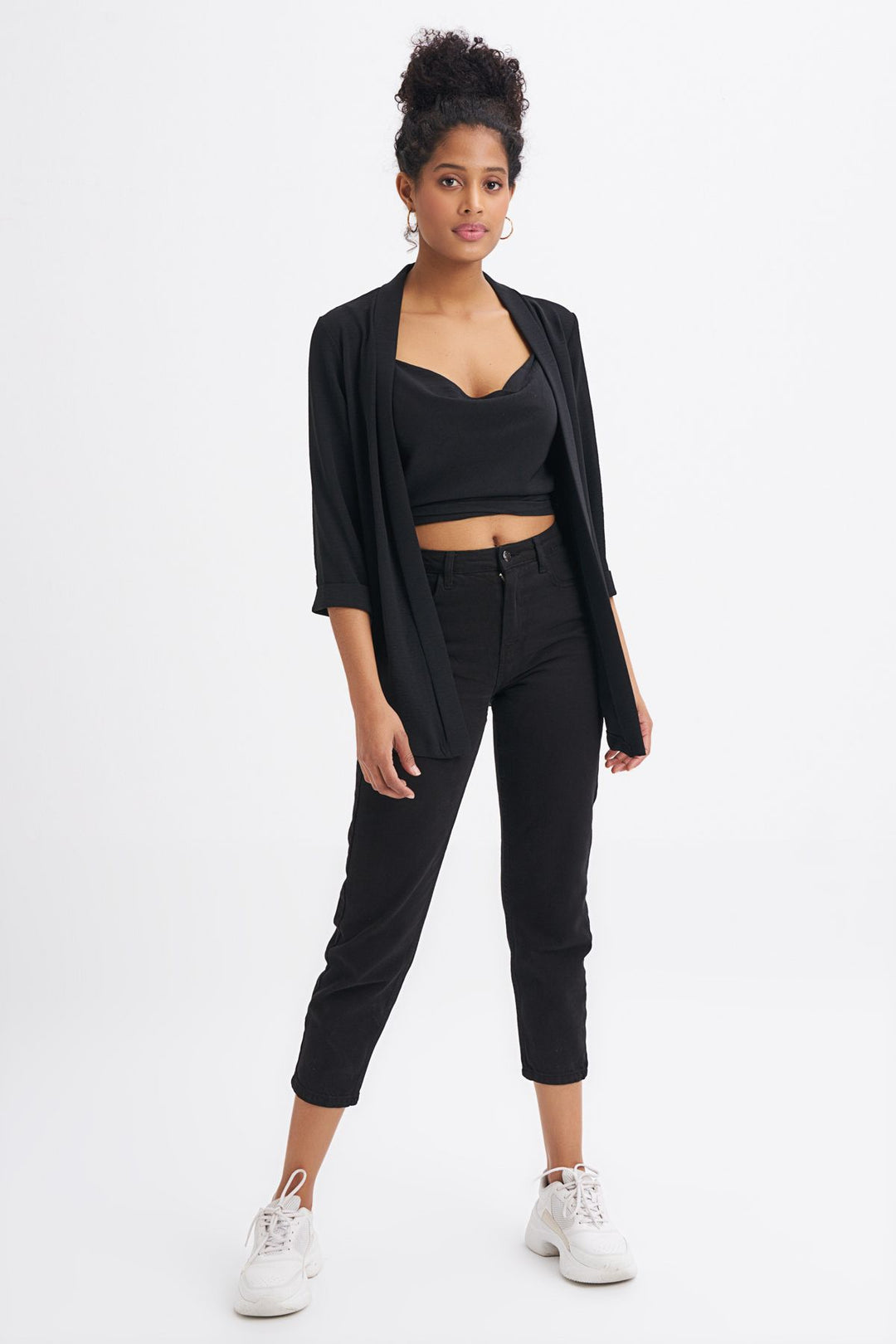 Şal Yaka Ceket Siyah