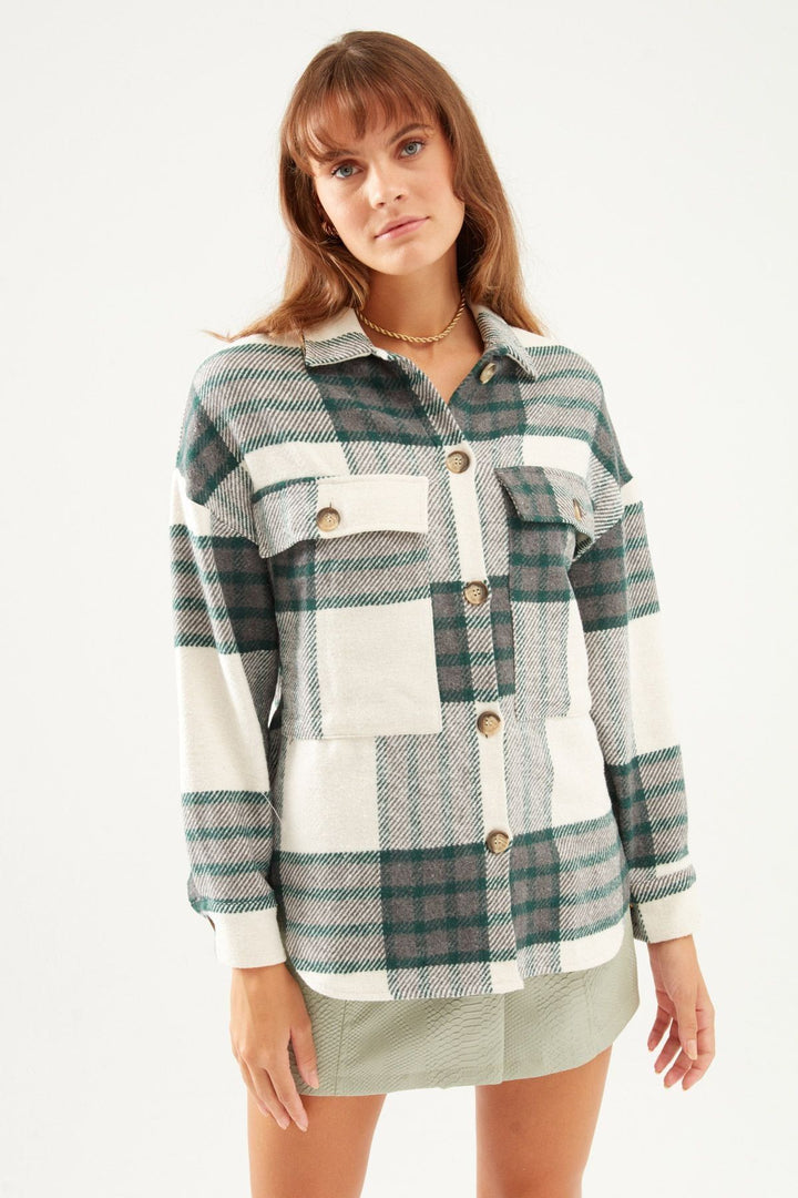 Pocket Lumberjack Shirt Green
