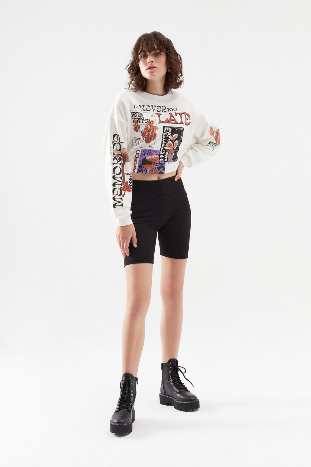 Biker Leggings Black