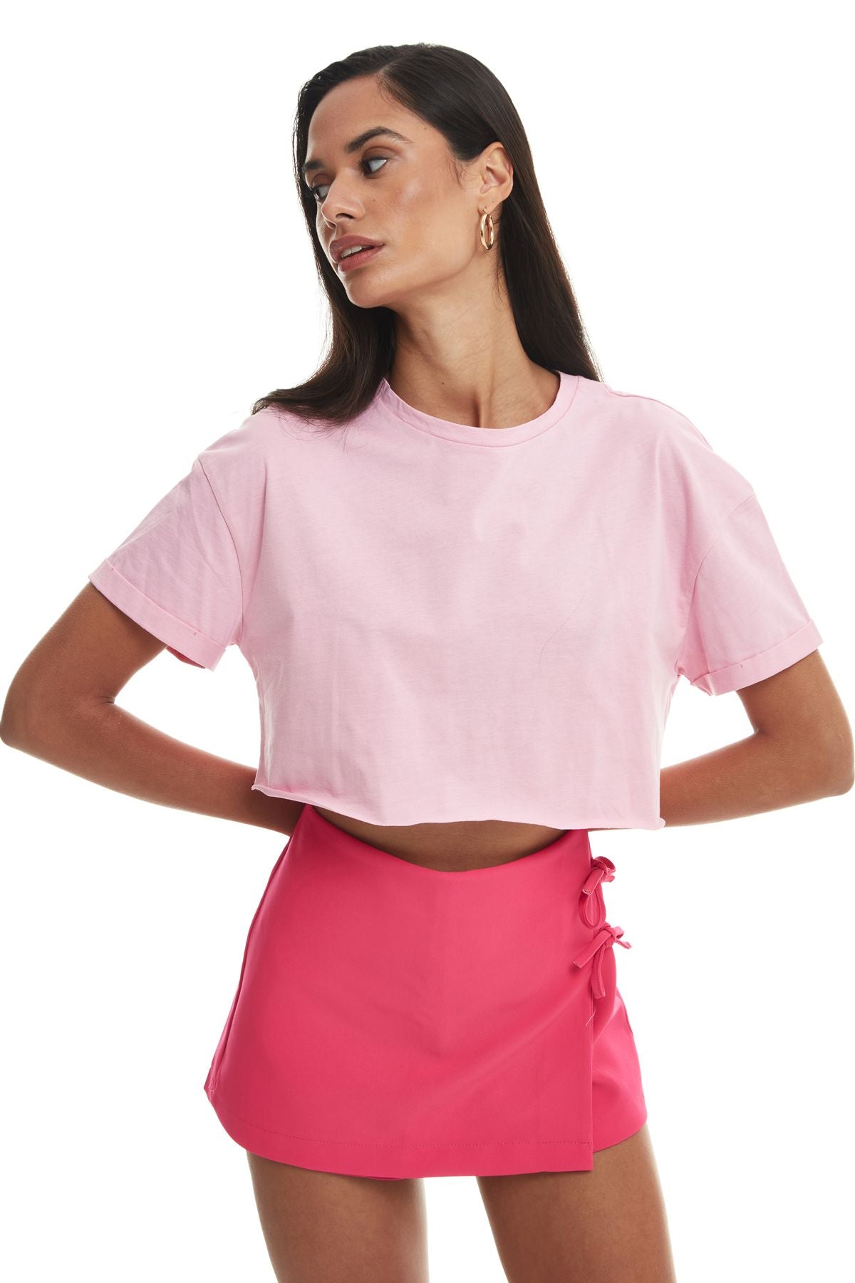 Crop T-Shirt Pink