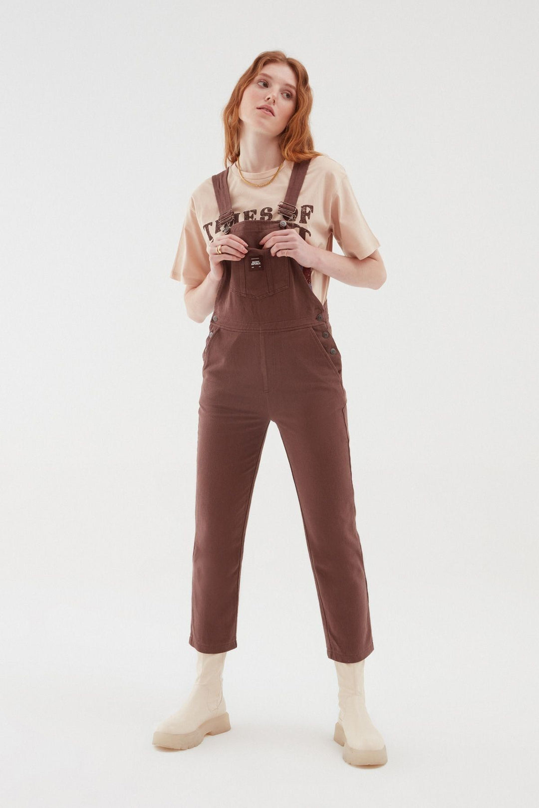 Cepli Gabardin Tulum Kahverengi