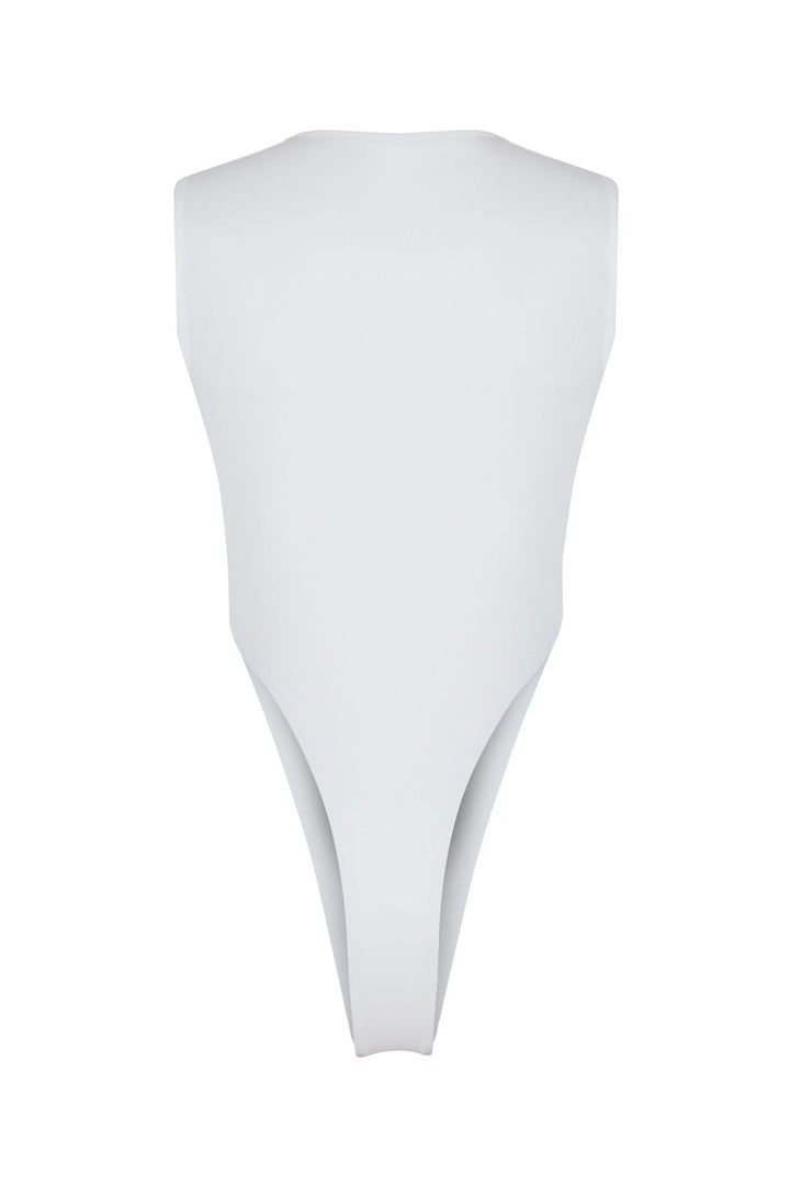 Sleeveless Bodysuit Ecru