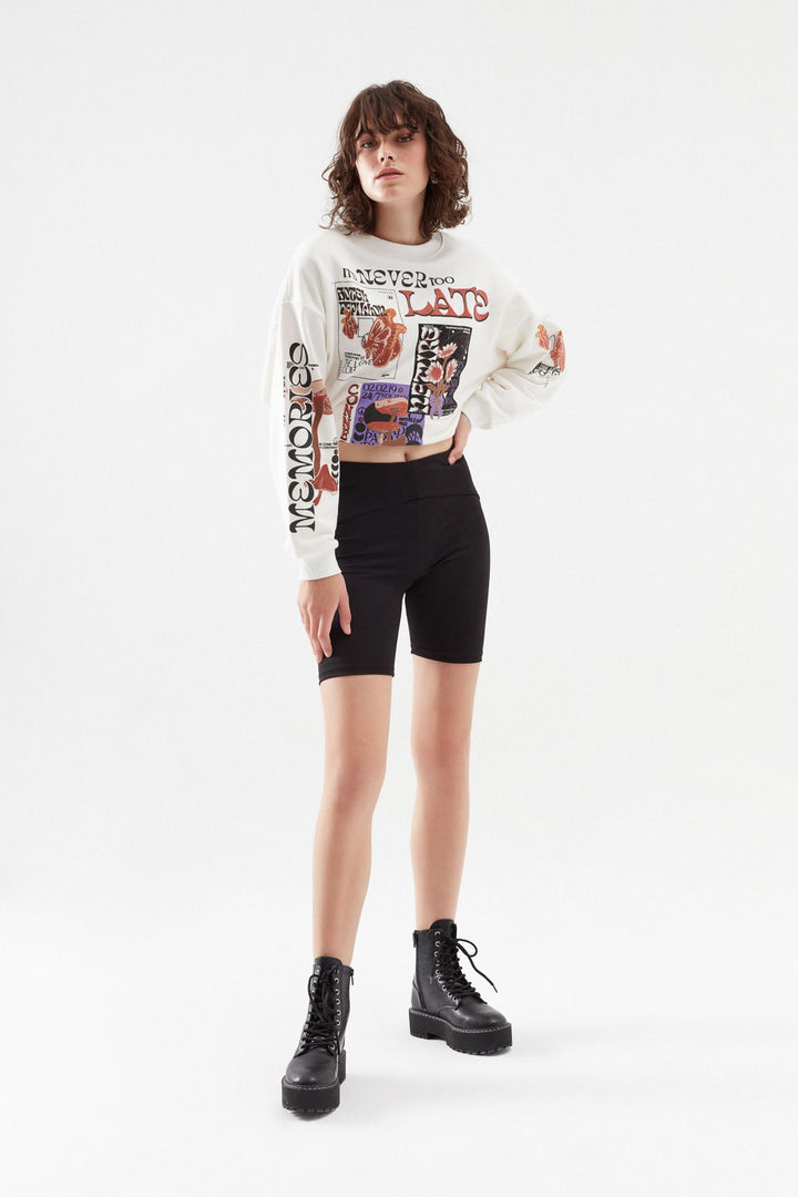 Biker Leggings Black