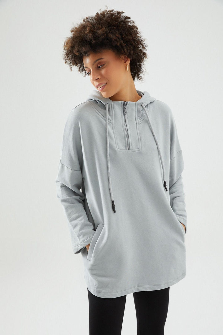 Hoodie Sweatshirt Gray