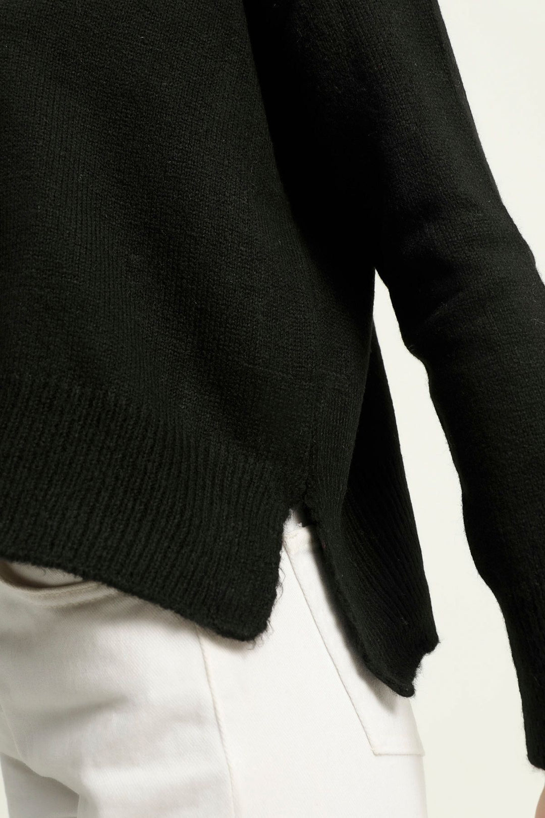Crew Neck Sweater Black