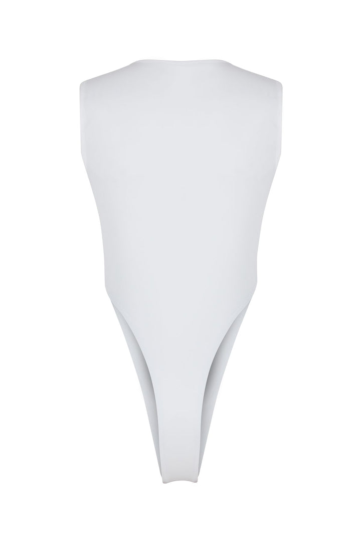 Sleeveless Bodysuit Ecru