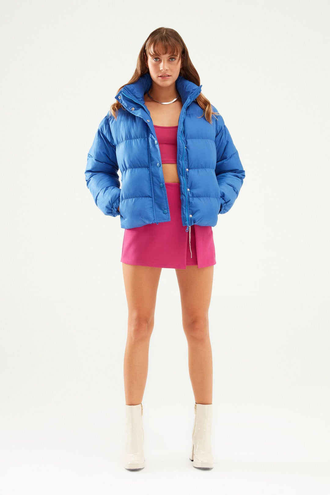 Short Inflatable Coat Sax