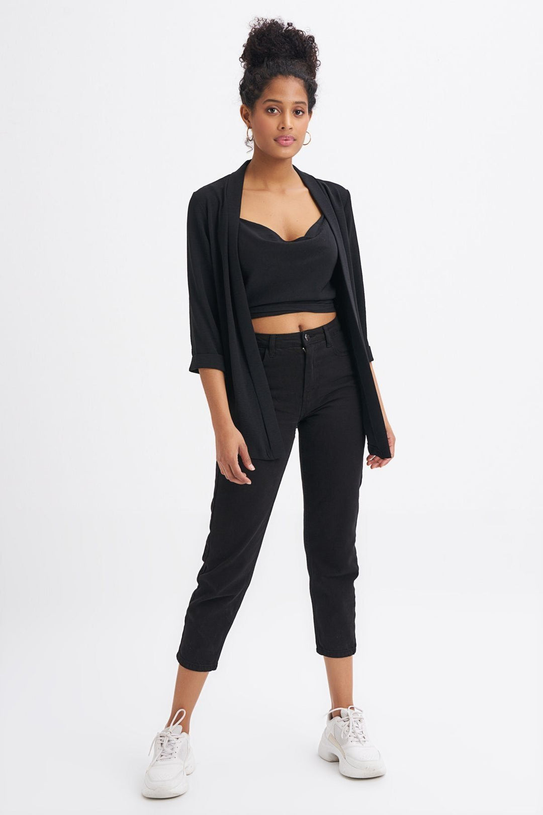 Şal Yaka Ceket Siyah