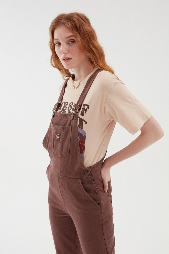 Cepli Gabardin Tulum Kahverengi