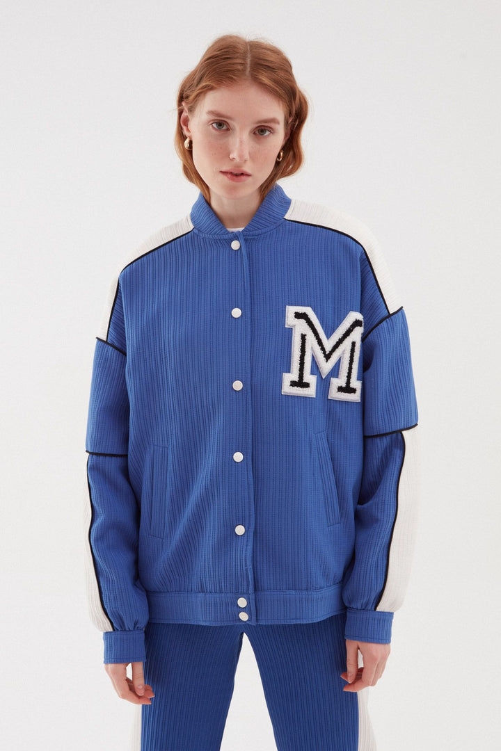 Garni Bomber Jacket Indigo