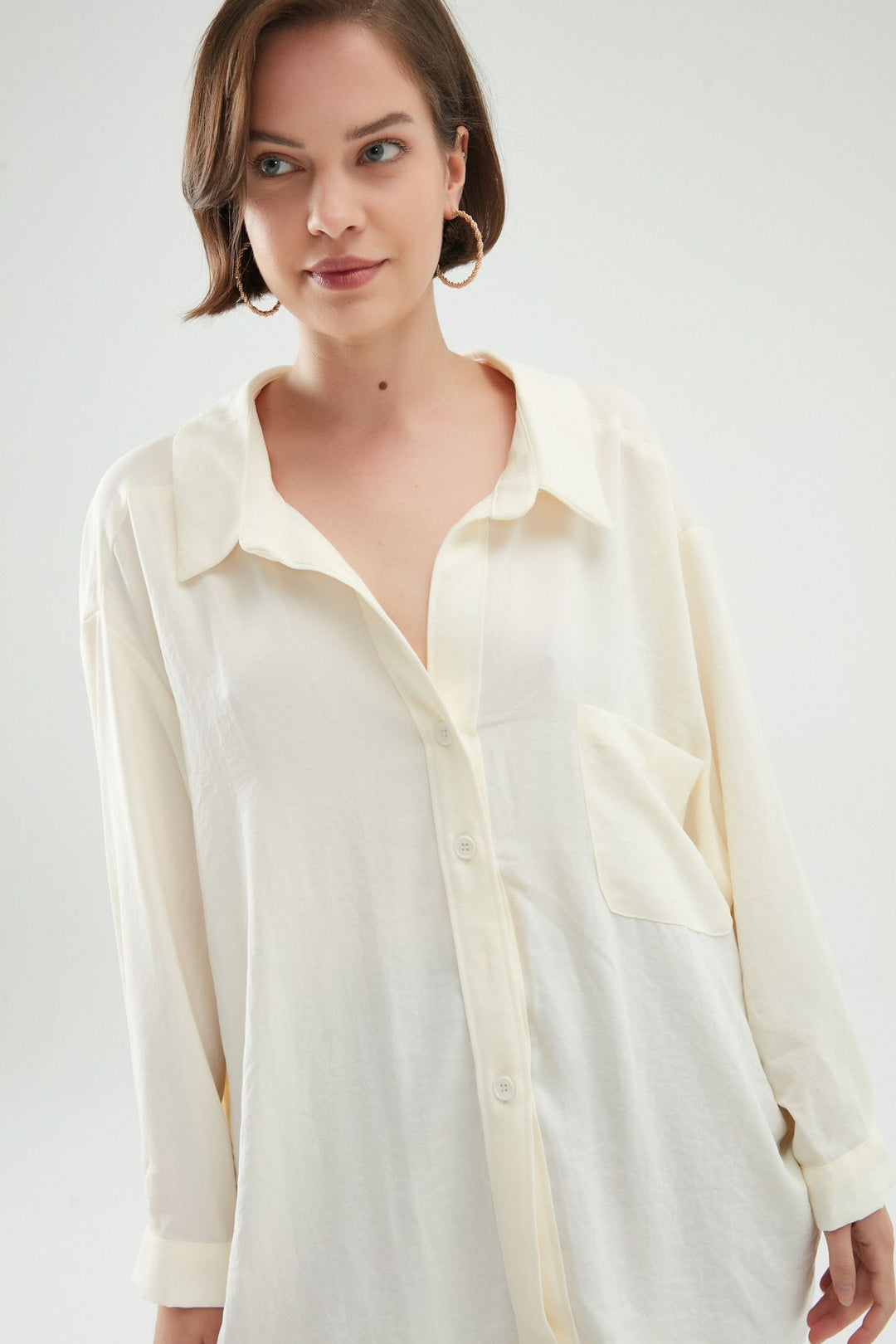 Oversize Shirt White