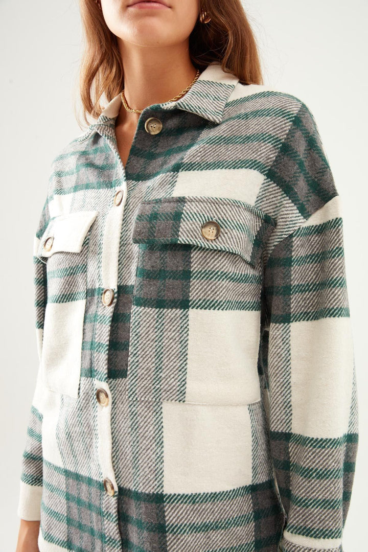 Pocket Lumberjack Shirt Green