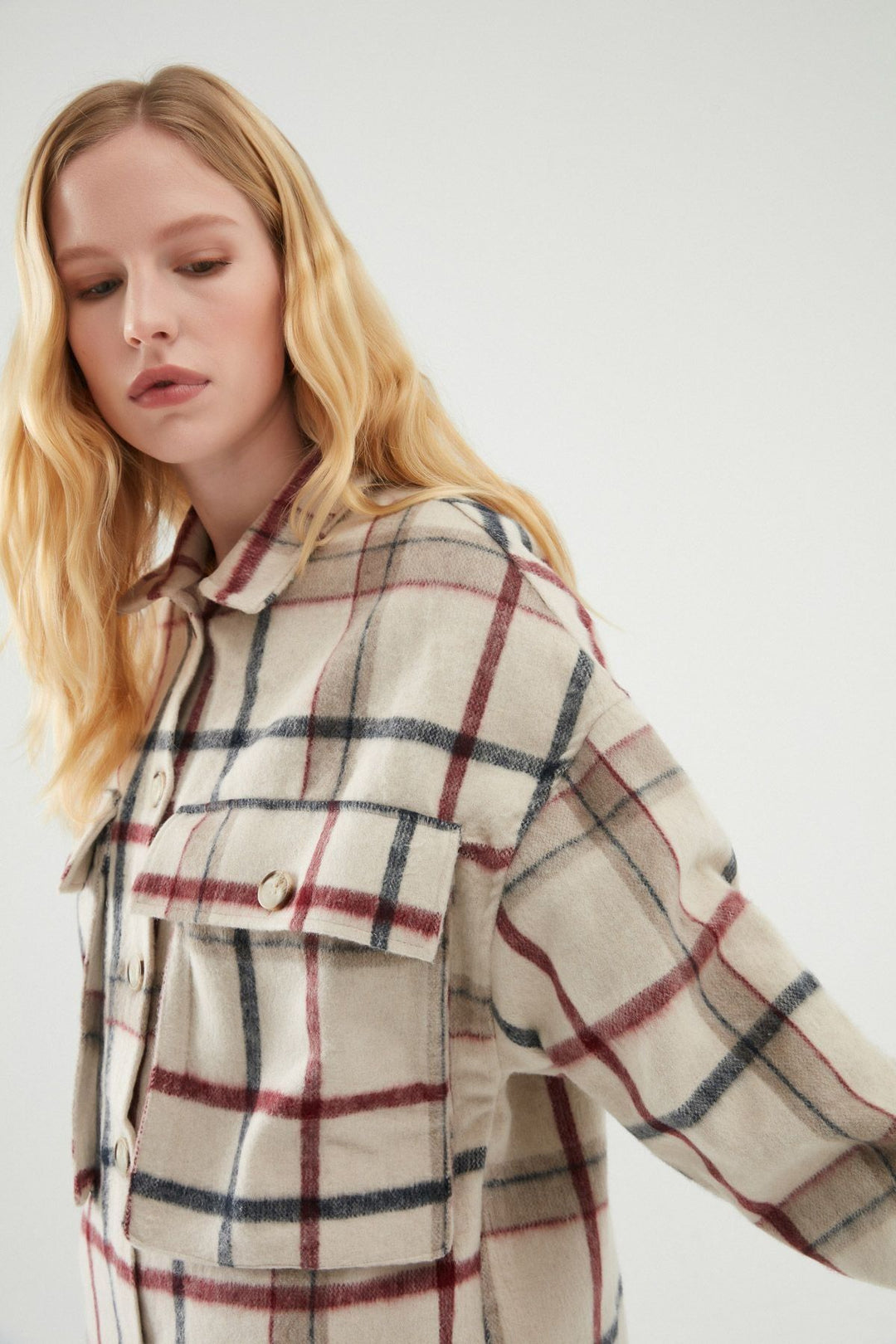 Büyük Cepli Gömlek Taş