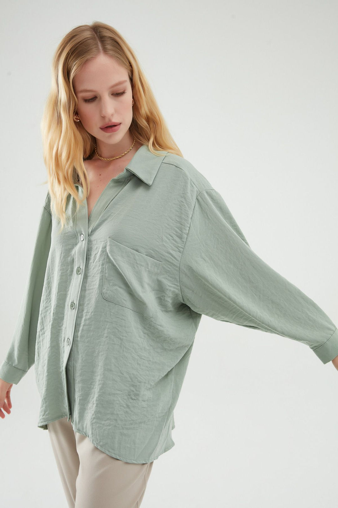 Oversize Shirt Mint