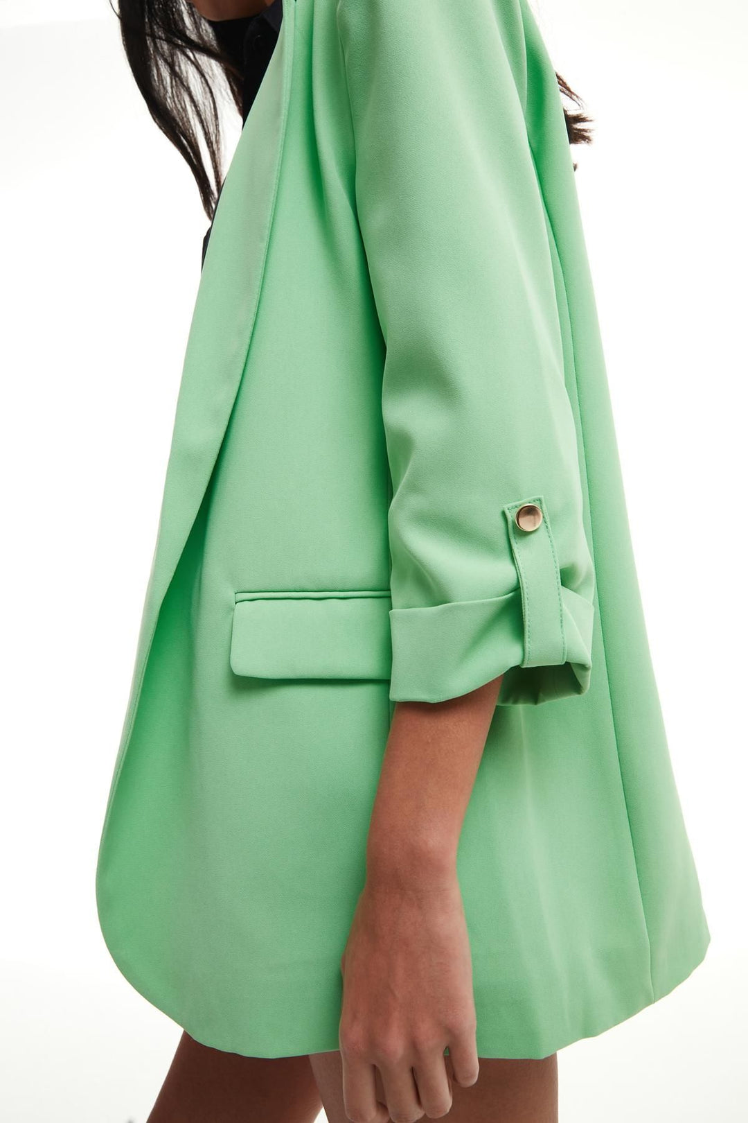 Duble Kol Blazer Ceket Apple Mint