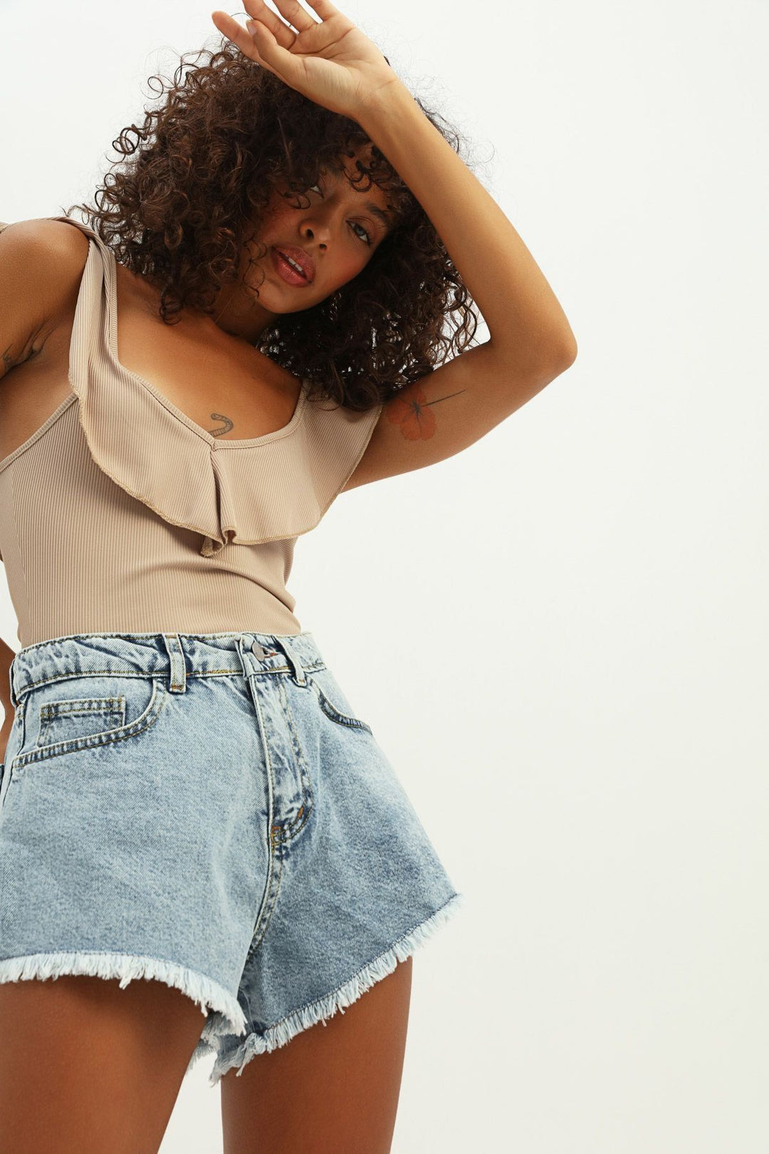 Flywheel Bodysuit Camel