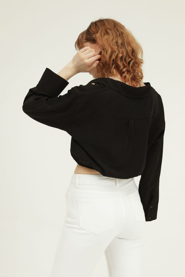 Chain Accessory Shirt Black