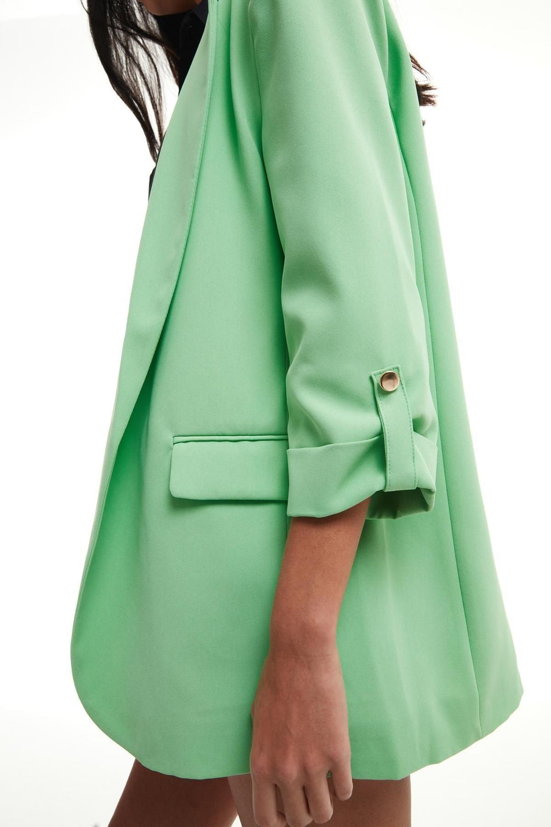 Duble Kol Blazer Ceket Apple Mint