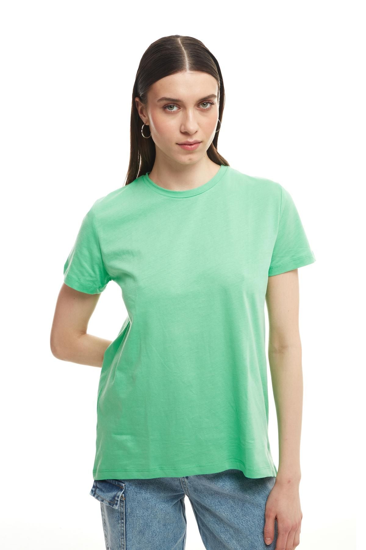 Short Sleeve Basic T-Shirt Apple Mint