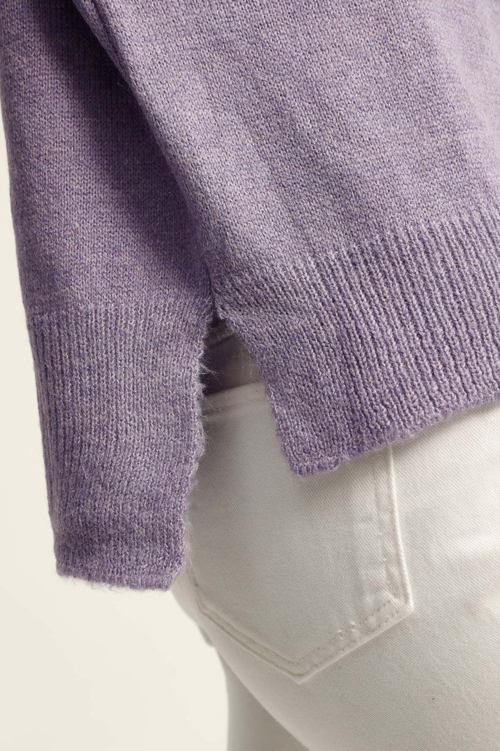 Crew Neck Sweater Lilac