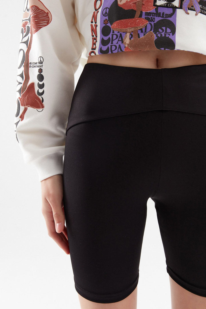 Biker Leggings Black