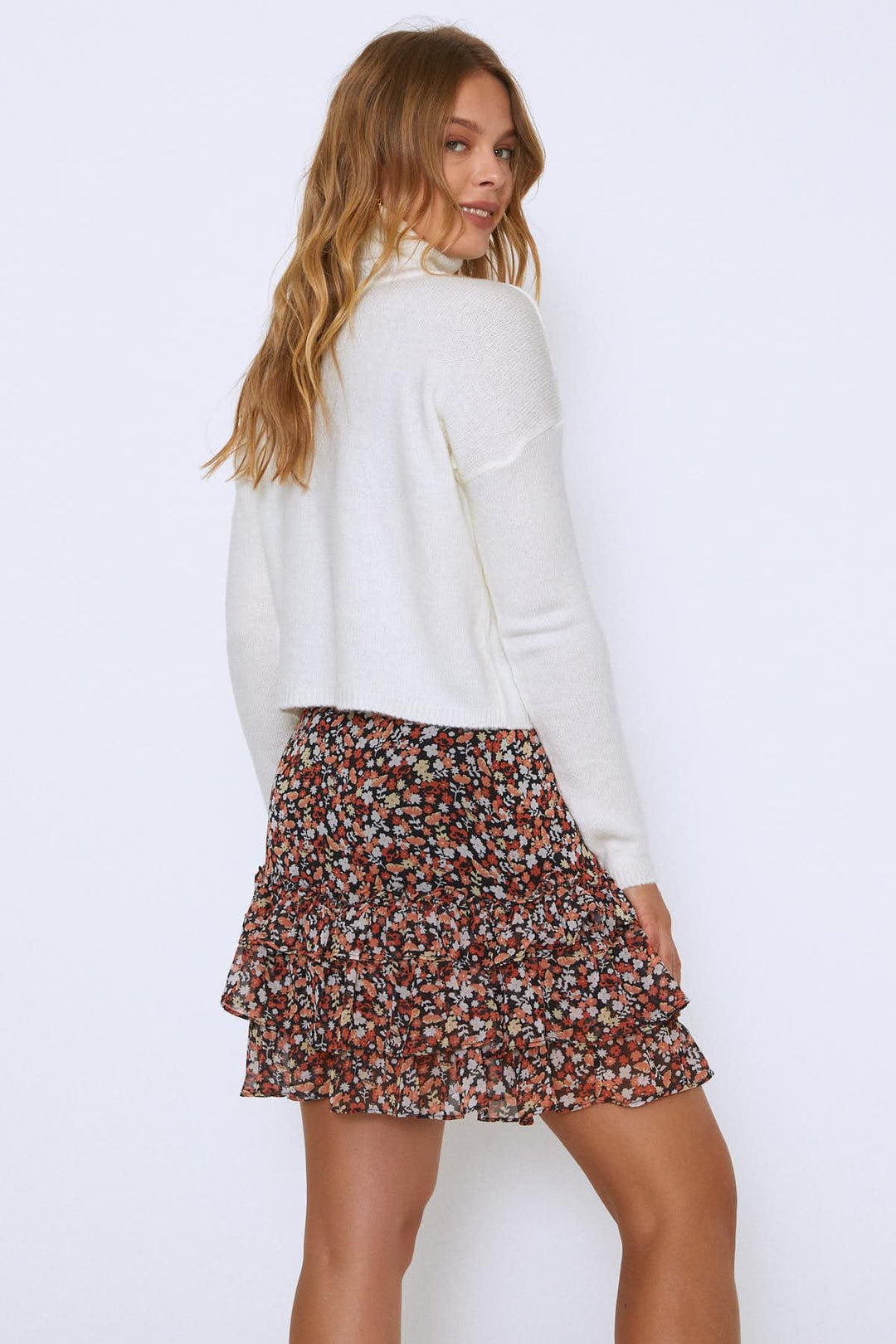 Turtleneck Sweater Ecru