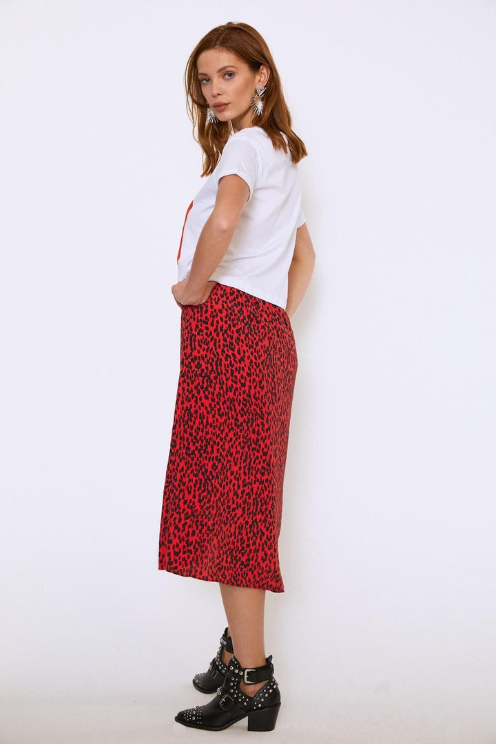 Text Printed T-Shirt White